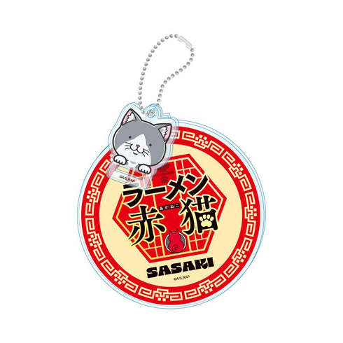『ラーメン赤猫』アクリルヌードルストッパースタンド 佐々木